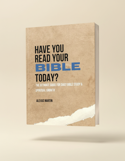 Have You Read Your Bible Today Physical Bible Study Guide